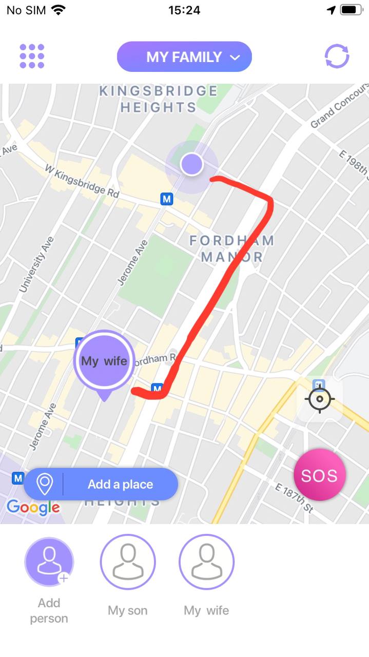 location tracking app